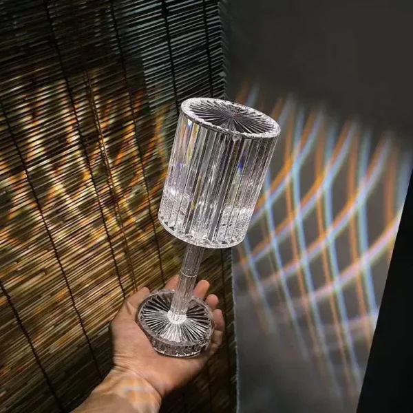 crystal lamp